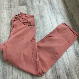 34 HERITAGE Charisma relaxed fit straight pants Salamon Pink Red 32/32